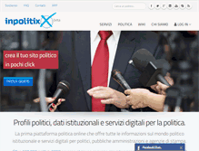 Tablet Screenshot of inpolitix.com